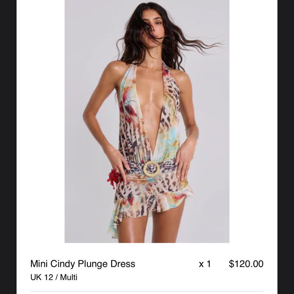 Jaded London mini dress